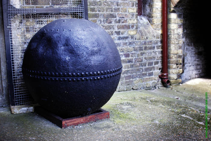 courtyard of landguard fort