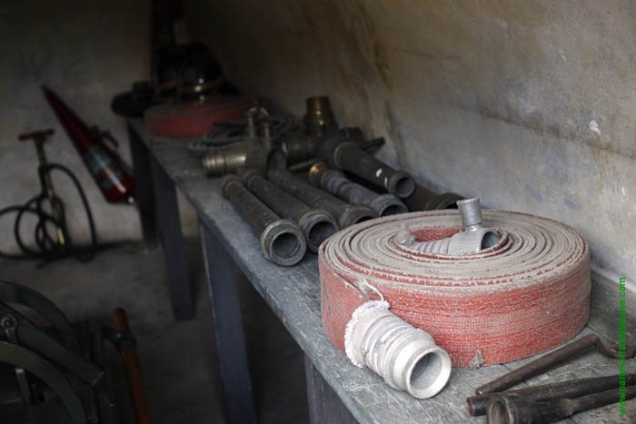 aging fire hose