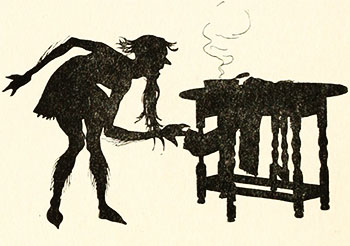 A Brownie, from The Book of Fairy Poetry.